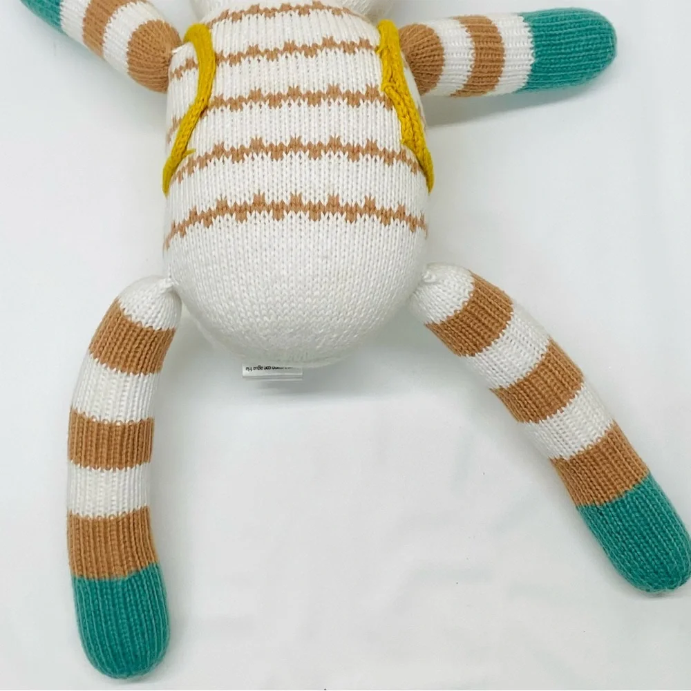 Pottery Barn Modern Baby Traveling Alpaca Plush Organic Cotton Knit Finn& Emma